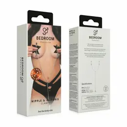Bedroom Fantasies podesive srebrne štipaljke za osetljive zone