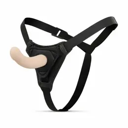 Sinner Gear Strap-On silikonski model sa podesivim pojasom, zakrivljeni dizajn