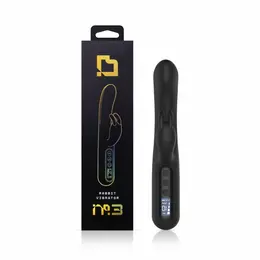 BLAQ Digital Rabbit Model Black - Dual Action Silicone Device with Display