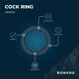 Boners Ergo silikonski prsten za maksimalnu udobnost sa fleksibilnim anatomskim dizajnom