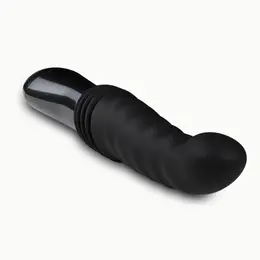 Blush Temptasia Lazarus Black Thrusting Device, Puria™ Silicone, 25.5-28.5cm