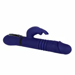 Evolved All in One Rabbit višenamenski vibrator kraljevsko plavi punjivi