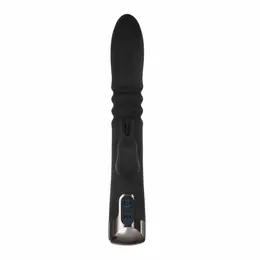 Evolved Rapid Rabbit Black Intimate Thrusting & Vibration Device
