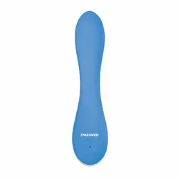 Evolved Blue Crush G-Spot intimni masažer od fleksibilnog silikona plavi