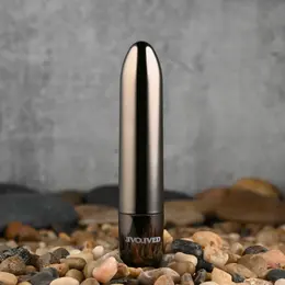 Evolved Real Simple Mini Bullet vibrator Crni hrom USB punjiv
