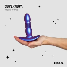 Hueman Motion silikonski čep sa funkcijom potiskivanja, 7 modova rada, vodootporan
