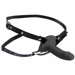 XR Brands Master Series Silicone Extension Sheath & Adjustable Harness Black