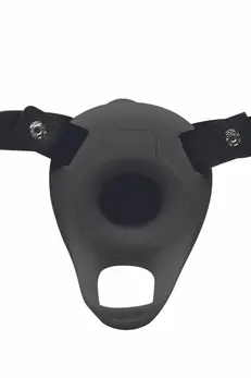 XR Brands Master Series Vibrating Silicone Extension Black Adjustable