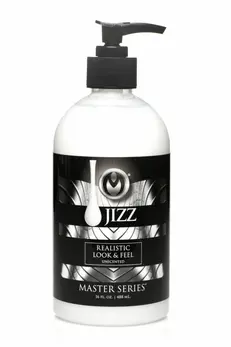 Jizz Body White Water-Based Lubricant 488 ml - Long-Lasting Formula
