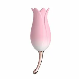 Otouch Bloom Tulip Design Sonic Intimate Device, 7 Modes, Pink, USB