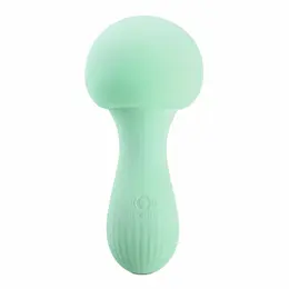 OTOUCH Mushroom silikonski masažer u tirkiznoj boji, punjivi fleksibilni masažer