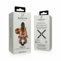 EasyToys Hog Tie sistem za vezivanje Veštačka koža Crna Univerzalni kroj