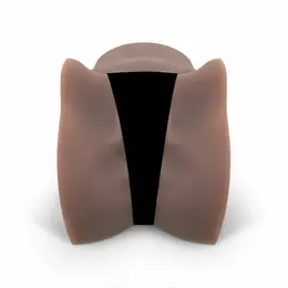Alexis King Dual Entry Intimate Device TPR Anatomical Design 16 cm