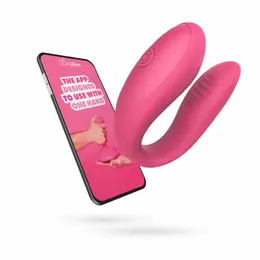 EasyConnect Orio intimni stimulator za parove na aplikaciju, ljubičasti, kompaktne dimenzije