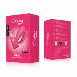 EasyConnect Orio intimni stimulator za parove na aplikaciju, ljubičasti, kompaktne dimenzije