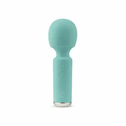 EasyToys Mini Wand Aqua - Compact Rechargeable Massage Device, 10 Modes