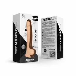 Real Fantasy Deluxe Conrad vibrirajuća intimna mašina od silikona, 20 cm