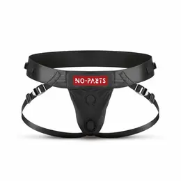 No-Parts Taylor podesivi pojas za strap-on sa sistemom dvostrukog O-prstena, crni