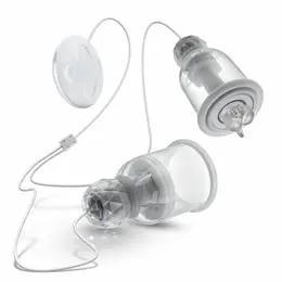 Blush Temptasia Titillator rotirajući i vibrirajući set za negu bradavica sa USB punjenjem