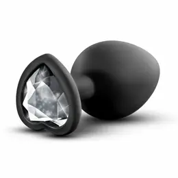 Blush Temptasia Bling Plug Medium crni, elegantan intimni aksesoar