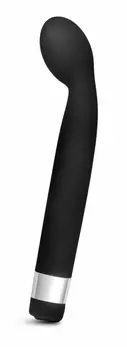 Rose Scarlet G Black ergonomski vibrator za G tačku sa satenskim finišom