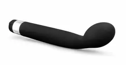 Rose Scarlet G Black ergonomski vibrator za G tačku sa satenskim finišom