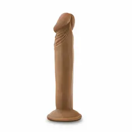 Dr. Skin Dr. Small Model 6.5'' with Suction Cup Mocha PVC