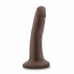 Blush Dr. Skin Model 5.5” Chocolate - Compact Intimate Accessory with Suction Mount
