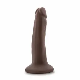 Blush Dr. Skin Model 5.5” Chocolate - Compact Intimate Accessory with Suction Mount