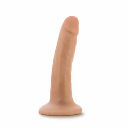Dr. Skin Vanilla 5.5'' intimni model sa vakuumskim postoljem u kompaktnoj veličini