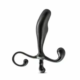 Blush Novelties Anal Adventures crni masažer prostate ergonomskog dizajna
