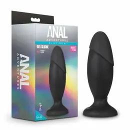 Blush Novelties Anal Adventures Platinum silikonski Rocket plug Medium