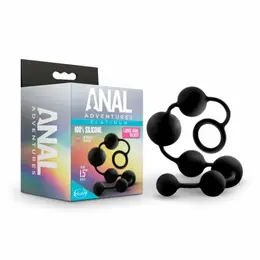 Blush Novelties Anal Adventures Platinum velike silikonske kuglice 30 cm