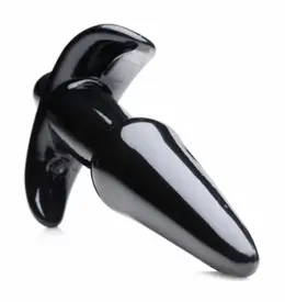 Blush Novelties Luxe Vibra Plug Black Flexible Waterproof Medium