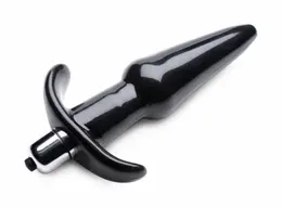 Blush Novelties Luxe Vibra Plug Black Flexible Waterproof Medium