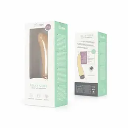 Jelly Glee fleksibilni vibrirajući model, nežan na dodir, 21 cm, providan