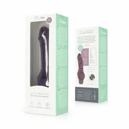 Jelly Royale ljubičasti vibrator sa fleksibilnom površinom dužine 21 cm brenda Dream Toys