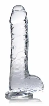 Curve Toys Jock C-Thru Transparent Intimate Model 21 cm
