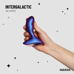 Hueman Intergalactic silikonski bežični analni stimulator sa 10 modova