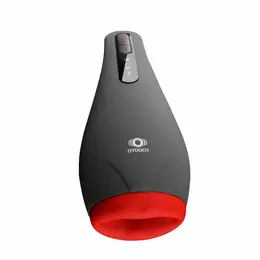 Leten Airturn2 luksuzni masturbator sa vakuumom i vibracijom, crni