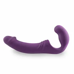 EasyToys punjivi intimni masažer sa dva kraja ljubičasti 10 modova vibracije
