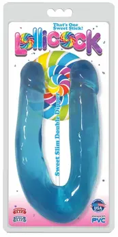 Lollicock Berry Flexible Double-Ended Model, Anatomical Shape, 40 cm