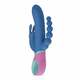 Vice Dual Motor intimna mašina Triple Power, višebojna, USB punjiva