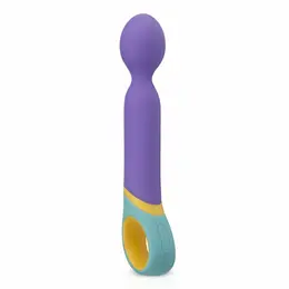 Base Wand vibrator, šareni, 11 modova vibracije, savitljiva glava