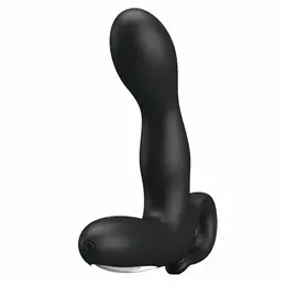 Baile Barrack vibrirajući intimni čep sa 30 modova USB punjiv crni