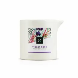 Exotiq sveća za masažu Violet Rose 60g, aromatično ulje u sveći za masažu