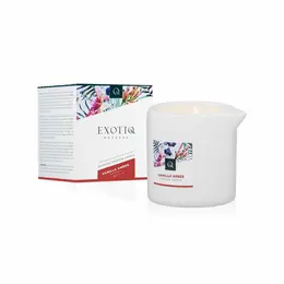 Exotiq sveća za masažu Vanilla Amber 60g aromatična sveća sa uljem za masažu