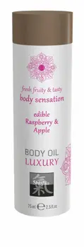 Shiatsu Luksuzno jestivo ulje za telo Malina & Jabuka 100ml - Hranljiva formula