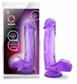 Blush B Yours Sweet 'N Hard Model 2 intimna igračka, ljubičasta, 16 cm
