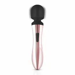 Rosy Gold Nouveau Curve Massager, punjivi fleksibilni masažer sa 10 modova vibracije